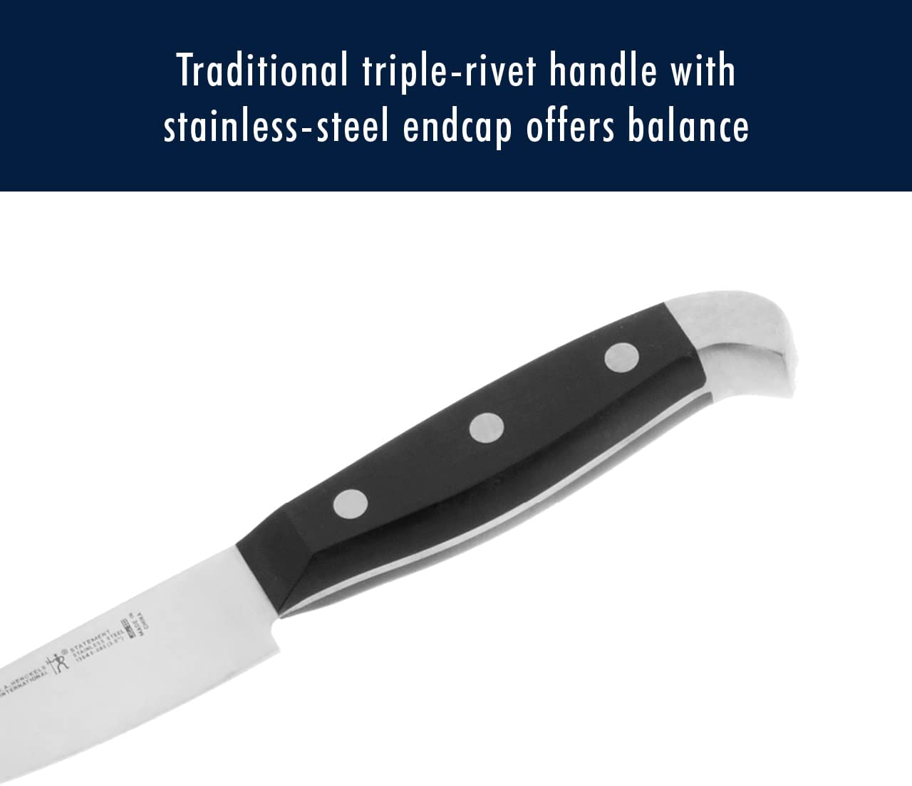 HENCKELS Statement Kitchen Knife Set with Block, 15-Pc, Chef Knife, Steak Knife Set, Kitchen Knife Sharpener, Light Brown