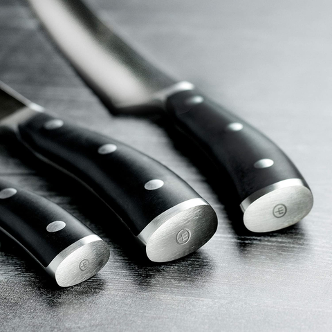 Image of Wusthof Classic Ikon 10 Piece Knife Set with Acacia Block