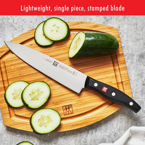 Image of ZWILLING Twin Signature 19-Pc Kitchen Knife Set with Block, Chef Knife, Professional Chef Knife Set, German Knife Set Light Brown