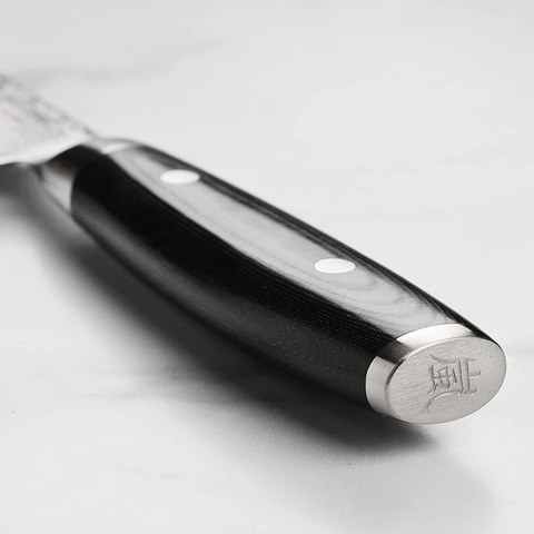 Image of Yaxell Ran plus 7" Chinese Chef'S Knife - Made in Japan - 67 Layers VG10 Damascus