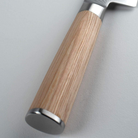 Image of Shun Classic Blonde 8” Chef'S Knife, Blonde Pakkawood Handle, Full Tang VG-MAX Blade