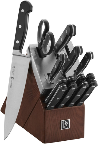 Image of Henckels Classic 15-Pc Self-Sharpening Block Set