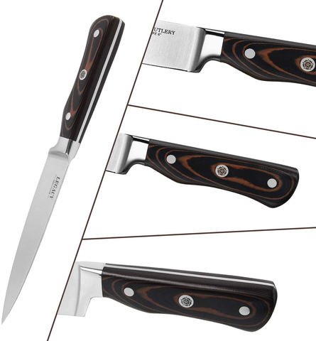 Image of TUO Chef Knife 6 Inch-Cook'S Knife Professional Kitchen Knife-German Stainless Steel Gyuto Knife-G10 Ergonomic Handle with Gift Box-Legacy Series