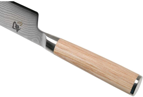 Image of Shun Classic Blonde 8” Chef'S Knife, Blonde Pakkawood Handle, Full Tang VG-MAX Blade
