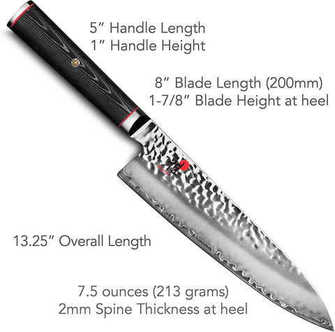 Image of Miyabi Mizu SG2 Chef'S Knife (8-Inch)