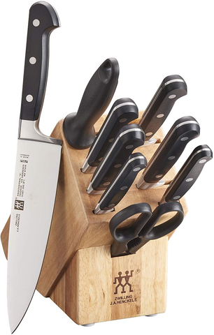Image of ZWILLING Professional S Knife Block Set, 10 Piece, Black
