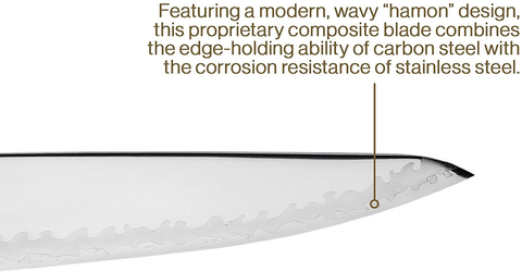 Image of Shun Sora 8 Inch Chef Knife, NSF Certified Cutlery Handcrafted in Japan, VB0706