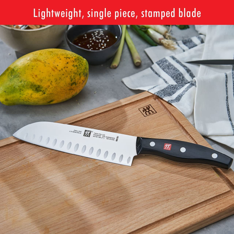 Image of ZWILLING Twin Signature 11-Pc Knife Block Set, Chef Knife, Bread Knife, Black