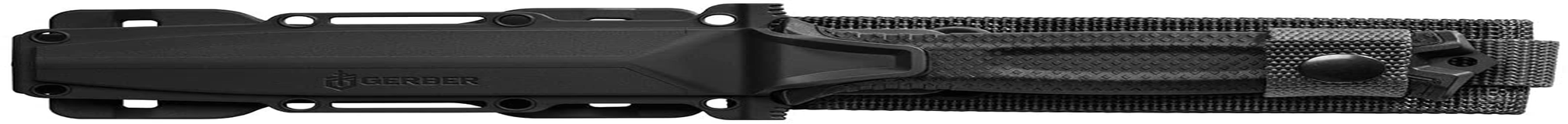 GERBER Strongarm Fixed Blade Knife with Fine Edge - Black