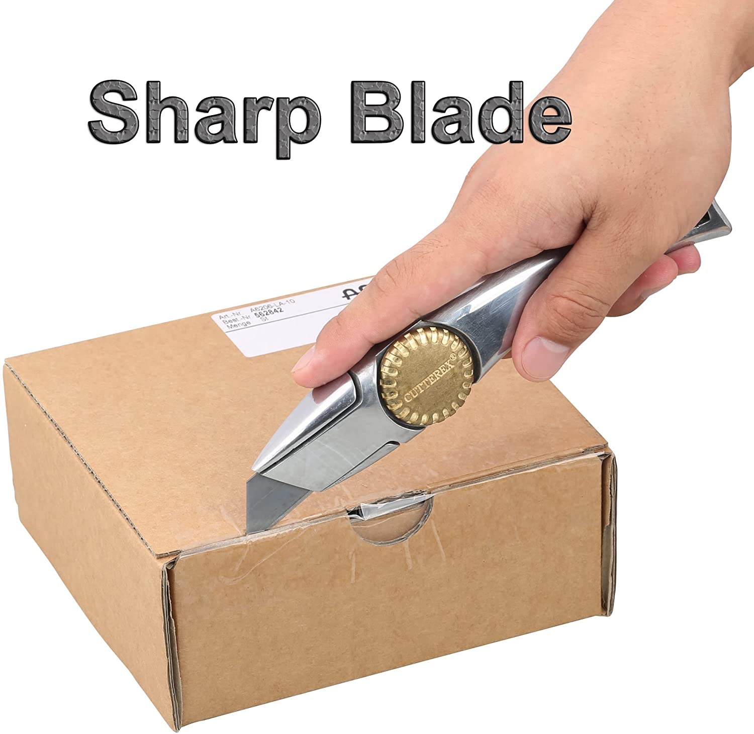 CUTTEREX Heavy Duty Shark Knife Vinyl Knife Utility Knife Roofing Knife Delphin Dolphin Carpet Knife