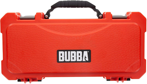 Image of BUBBA Pro Series Lithium-Ion Electric Fillet Knife with Non-Slip Grip Handle, 4 Ti-Nitride S.S. Coated Non-Stick Reciprocating Blades, Charger and Case for Fishing