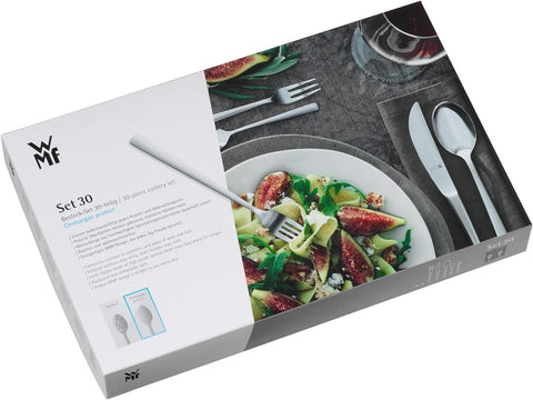 Image of Cutlery Set 30-Pieces for 6 Persons Virginia Cromargan Protect Steel Extremely Scratch Resistant with Inserted Blade