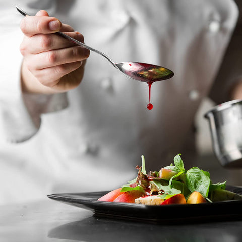 Image of Professional Chef Plating Kit, 10 Piece Culinary Plating Set, Black, Stainless Steel (10 Piece, Black)