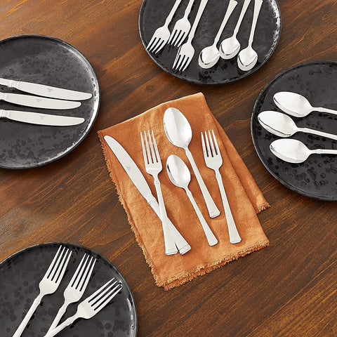 Image of Harmony 20-Piece 18/10 Stainless Steel Flatware Set , Service for 4
