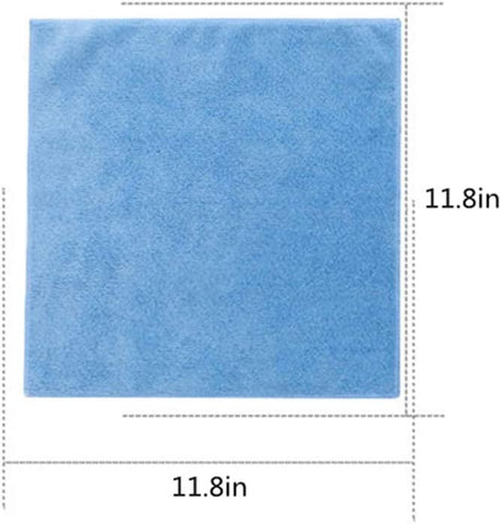 Image of Rubber Cleaning Gloves Kitchen Dishwashing Glove 2-Pairs and Cleaning Cloth 2-Pack,Waterproof Reuseable. (Medium)