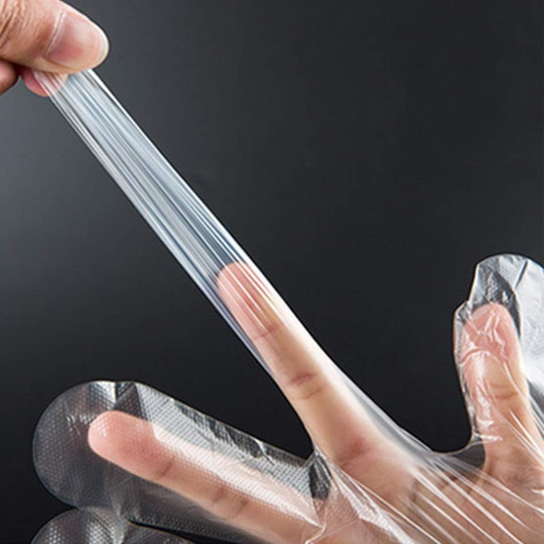 1500 Pcs Plastic Gloves Disposable - Food Prep Gloves Disposable Gloves Transparent for Food Service, Cleaning, One Size Fits Most…