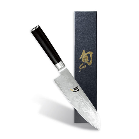 Image of Classic 7 Inch Santoku Knife, Handcrafted in Japan, DM0702