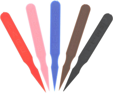 Image of Well Steak Marker-Black, Package of 1000