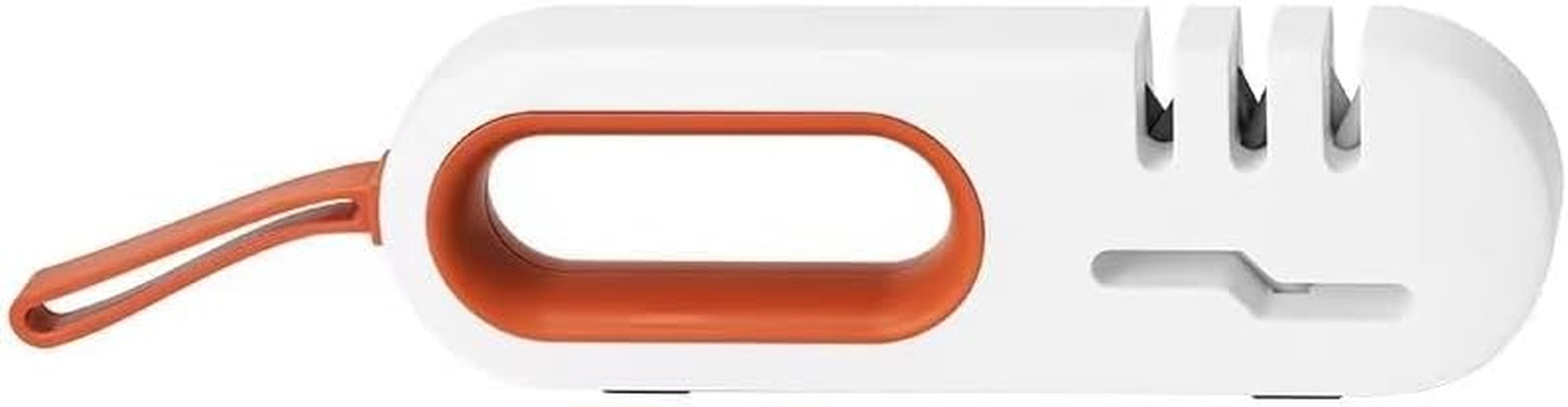 Knife Sharpeners for Kitchen Knives, Kitchen Knife Sharpener with Hanging Ring, Advanced Design Sense Knife Sharpening, Labor-Saving, Non-Slip, Easy to Use and Easy to Store.