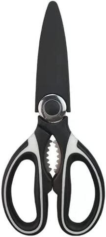 Image of Stainless Steel Multi-Function Kitchen Scissors for Kitchen, Chicken, Poultry, Fish, Meat, Herbs