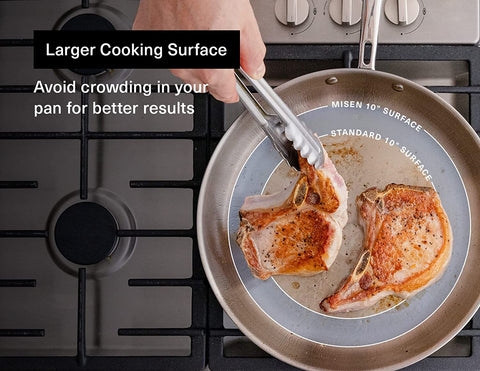 Image of Stainless Steel Pots and Pans Set - Stainless Steel Cookware Set - 5 Piece Starter Kitchen Cookware Sets