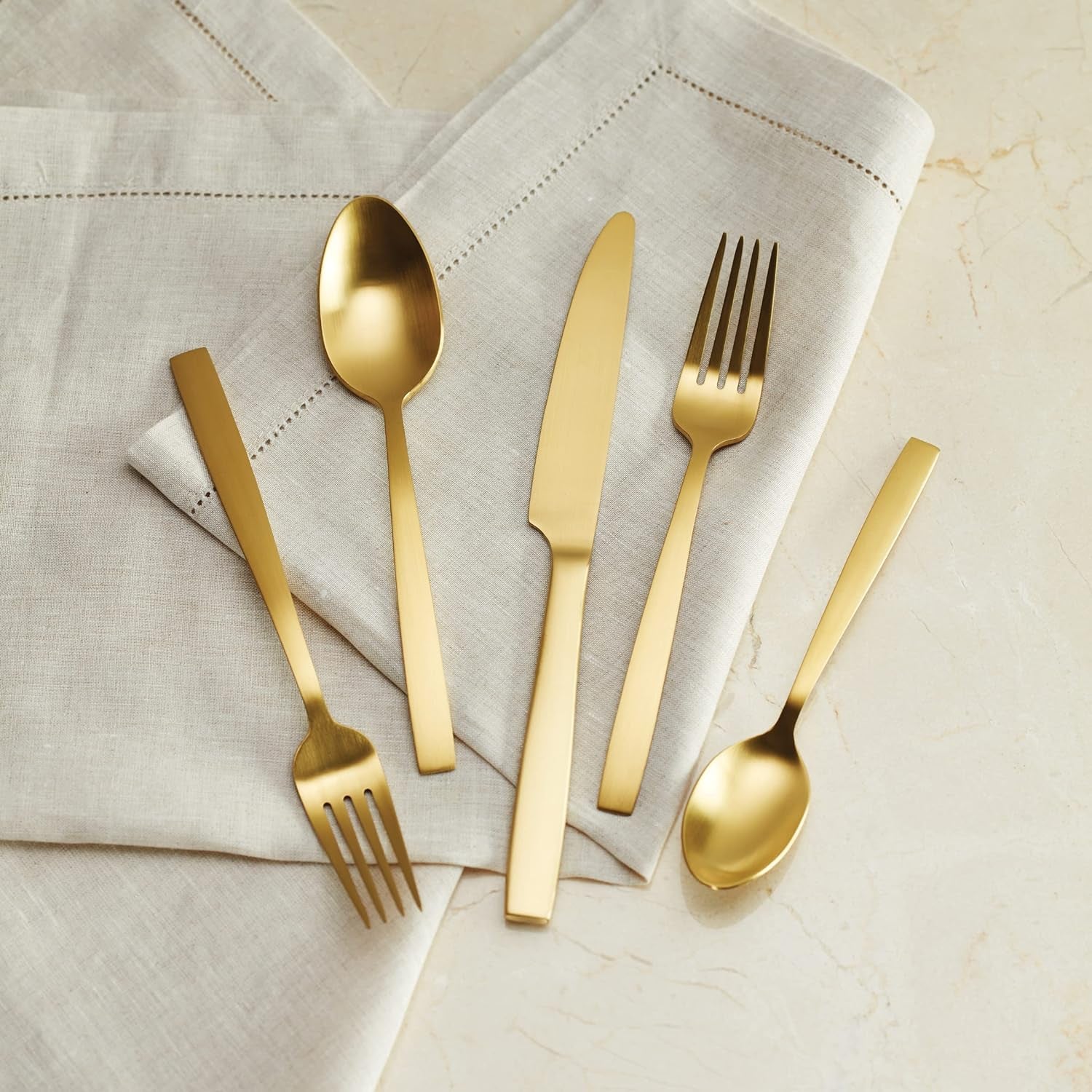 Sfb108G20R Clearview Satin Gold 20 Pc Set/Cb Rm, 2.80 LB