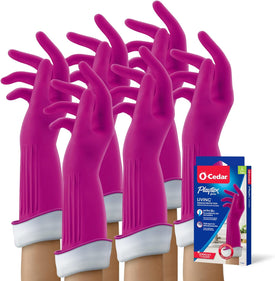 Living Reuseable Rubber Cleaning Gloves