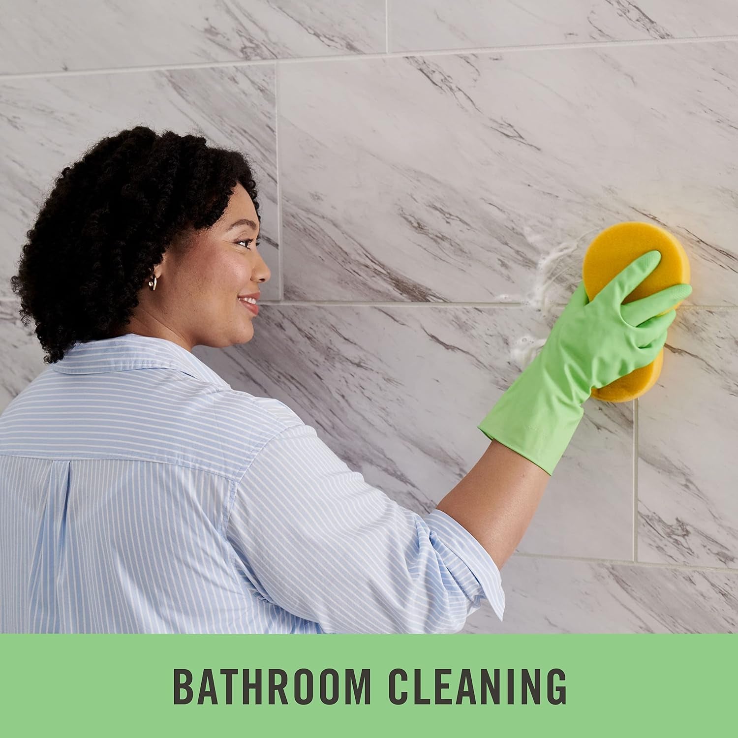 Medline Aloe-Infused Cleaning Gloves, Reusable Latex Gloves for Household Cleaning, Flocklined Cleaning Gloves