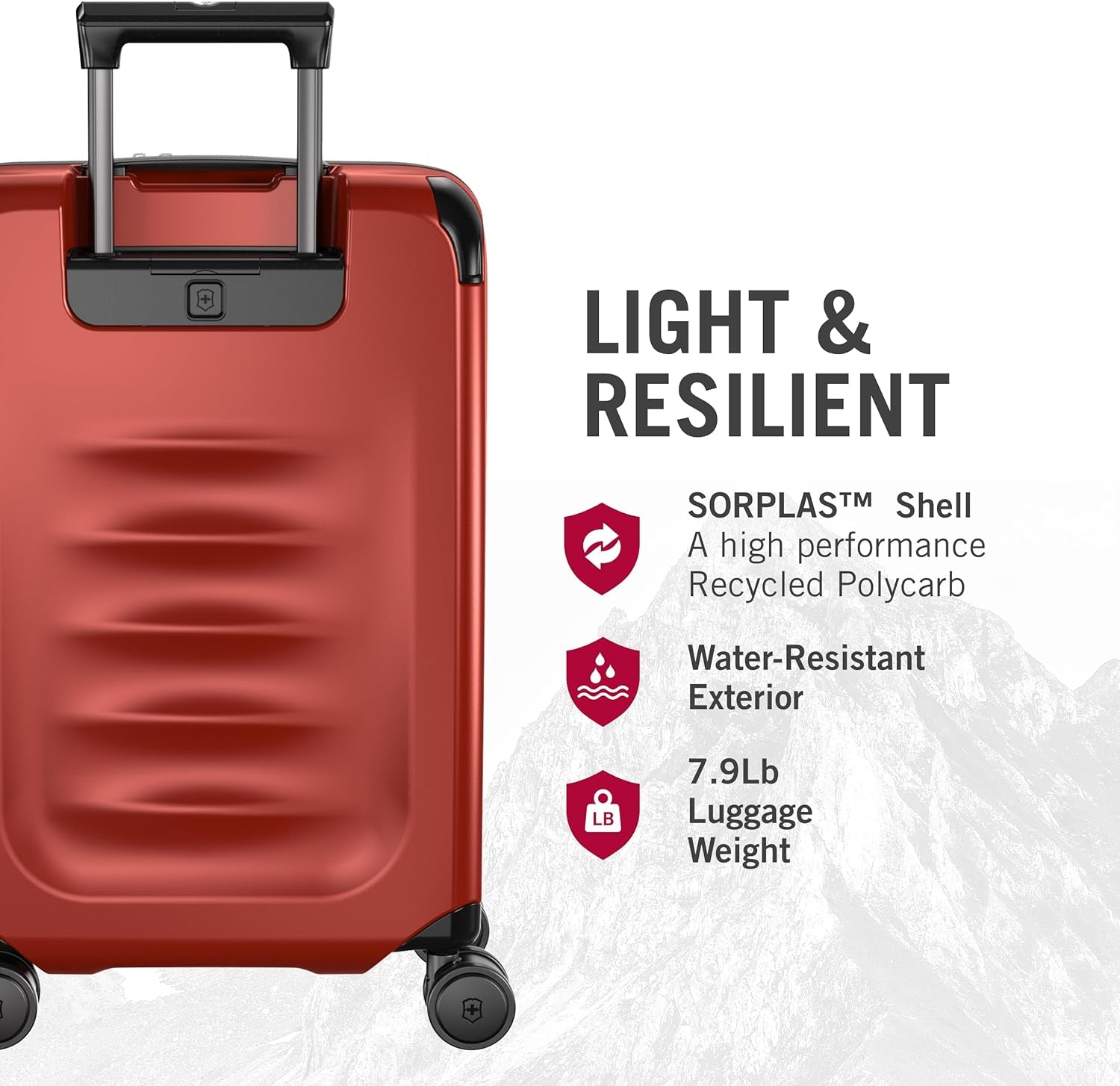 Spectra 3.0 Frequent Flyer plus Carry-On - Red, 23-Inch