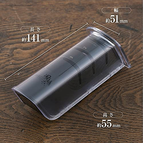 Image of Seki Magoroku Diamond and Ceramic Sharpener (AP-0308), Black/White, 141 * 51 * 55 Mm (Length X Widthx Height)