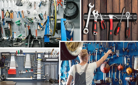 Image of Magnetic Knife Strips(15 Inch X Set of 2) Magnetic Knife Storage Strip, Knife Holder, Knife Rack, Knife Strip, Kitchen Utensil Holder, Tool Holder, Multipurpose Magnetic Knife Rack