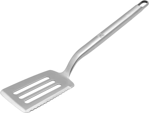Image of BBQ+ 17-Inch Grill Spatula, BBQ Accessories, Stainless Steel Metal Spatula, Dishwasher Safe, Perfect for Outdoor Cooking and BBQ Grills