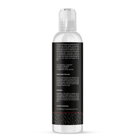 Image of Cast Iron Soap by Culina - Cleans and Protects Cast Iron Cookware, Kosher Certified 8oz - Livananatural