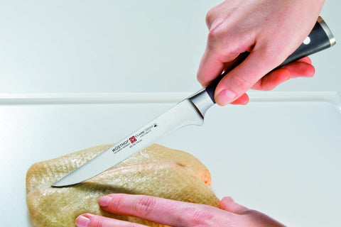 Image of Wusthof Classic Ikon 5" Boning Knife W/Black Handle