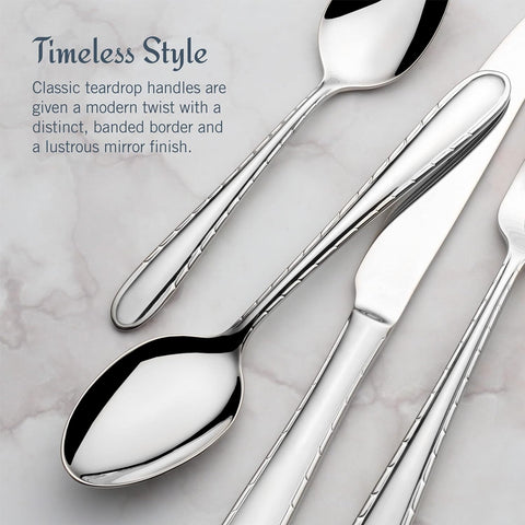 Image of Arturo 18/10 16 Piece Stainless Steel Flatware Set, Service for 4