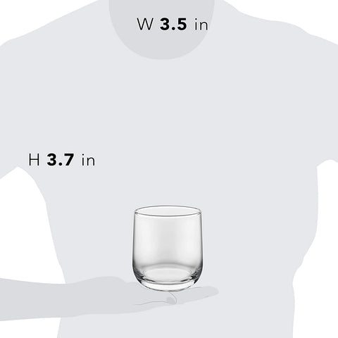 Image of Ascent 16-Piece Tumbler and Rocks Glass Set, Clear