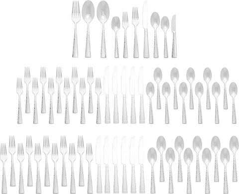 Image of Sambre 65-Piece Flatware Set, Service for 12