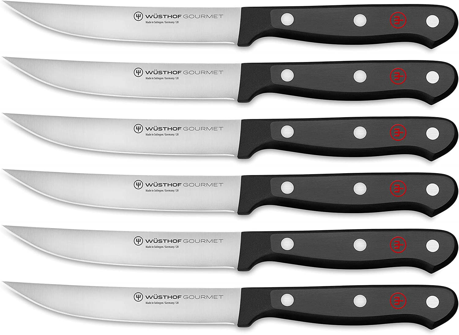 Gourmet 6-Piece Steak Knife Set & Classic 8" Chef'S Knife