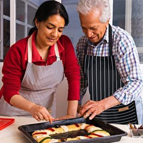 Image of Apron, Adjustable 2 Pack Bib Aprons with 2 Pockets Cooking Kitchen Aprons for Men Women BBQ Outdoors Baking Chef Apron
