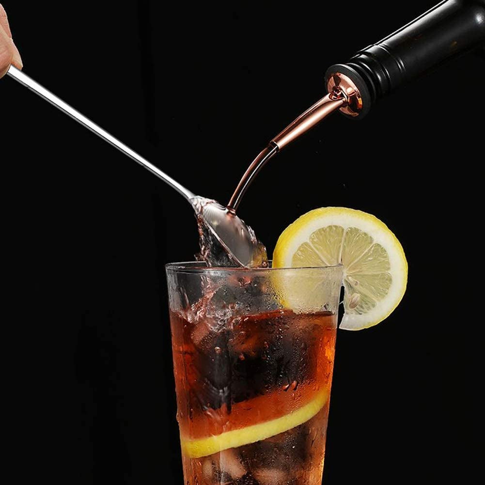 Tea Spoon, Aoo Long Handle Dessert Spoons,Set of 4