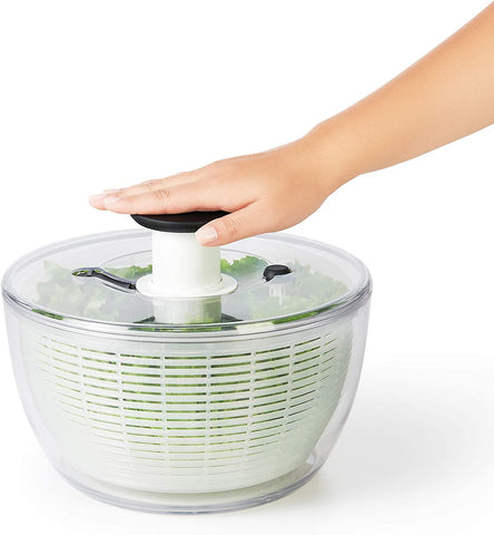 Image of Good Grips Large Salad Spinner - 6.22 Qt., White