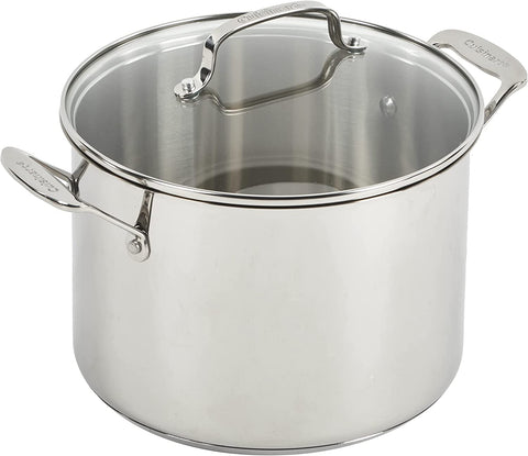 Image of 11-Piece Cookware Set, Chef'S Classic Stainless Steel Collection 77-11G