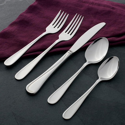Image of Flight 45-Piece Stainless-Steel Flatware Set, Service for 8