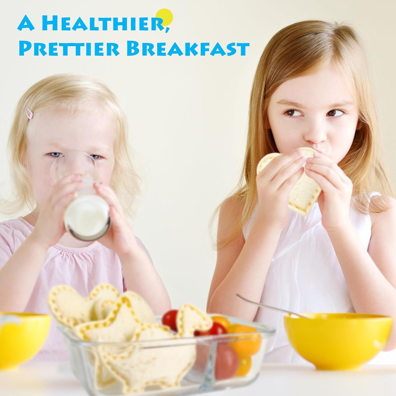 Sandwich Cutter and Sealer, Sandwich Cutter for Kids 5 PCS(BIG), Decruster Sandwich Maker, Great for Lunchbox and Bento Box - Boys and Girls Kids Lunch