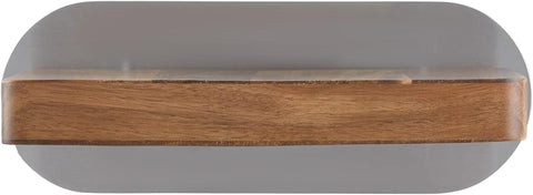 Image of Magnetic Knife Block, 10 Inch Home Kitchen Knife Holder, Double Sided Magnetic Knife Stand, Multifunctional Storage Acacia Wood Knives Rack, Cutlery Display Organizer for Knives, Utensils, Tools