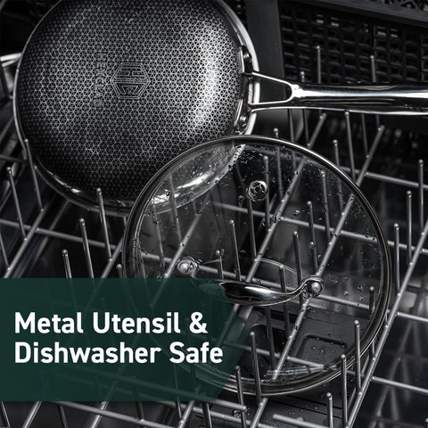 Image of Hybrid Nonstick Frying Pan, 12-Inch, Stay-Cool Handle, Dishwasher and Oven Safe, Induction Ready, Compatible with All Cooktops