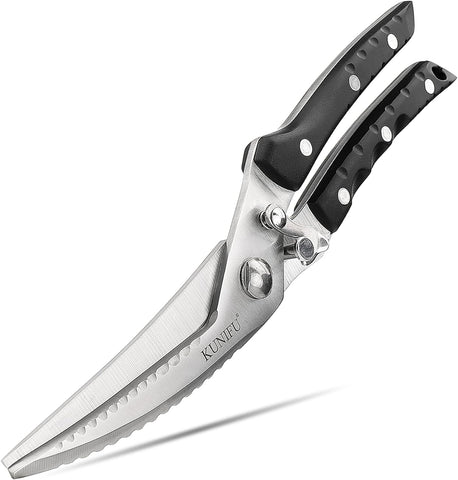 Image of Poultry Shears, All Purpose Heavy Duty Kitchen Scissors for Turkey Fryer Chicken Thanksgiving Christmas Day