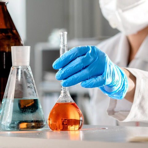 Image of Nitrile Exam Gloves, Blue, 4 Mil, Powder-Free, Latex-Free, for Medical Exam, Cleaning and Food Prep, Non-Sterile