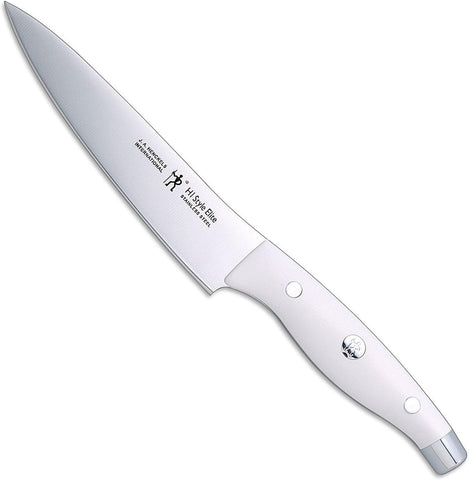 Image of Henckels 16800-431 HI Style Elite Petty Knife, 5.1 Inches (130 Mm), White, Made in Japan, Fruit, Small Knife, Stainless Steel, Dishwasher Safe, Seki City, Gifu Prefecture