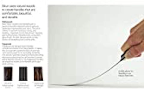 Image of Cutlery 8-Slot Kickstand Knife Block, Made from Beautiful Blonde Beech Wood, Authentic, Japanese Universal Knife Block, Knife Holder for Kitchen Counter